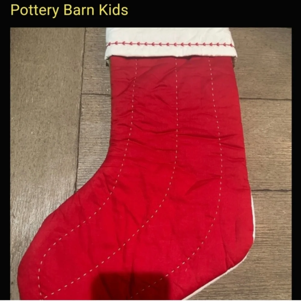 NEW Pottery Barn Christmas Stocking 20